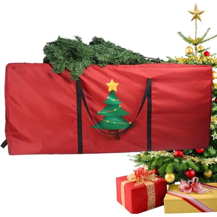 ARSUK Sac de rangement pour sapin de Noël – Petits et grands sacs de  couverture de Noël pour arbres artificiels de 1,8 m et 2,1 m – Boîte  étanche extra solide et
