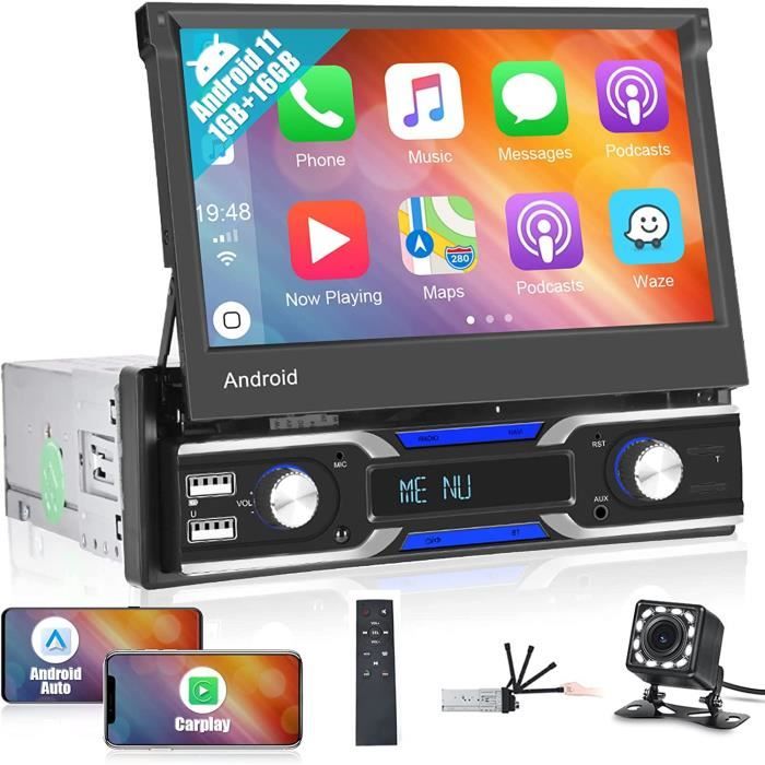 Autoradio Android 15 9" Pour Fiat Ducato/Citroën Jumper/Peugeot Boxer 2010 - 4+64GB, CarPlay/Android Auto Sans Fil, GPS, Caméra De Recul - 6