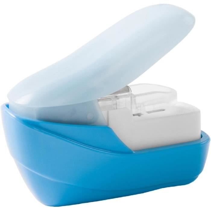 Lot De 4 Mini Agrafeuses Sans Agrafes - Relie 8-10 Feuilles Sans Métal, Portable, écolo - Bureau, école, Maison