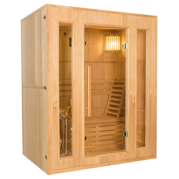  Sauna  traditionnel finlandais  3 places Zen Achat Vente 