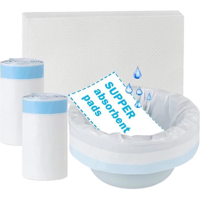 Scettar Lot De 12 Sacs D'urine Jetables 700 Ml, Super Absorbants