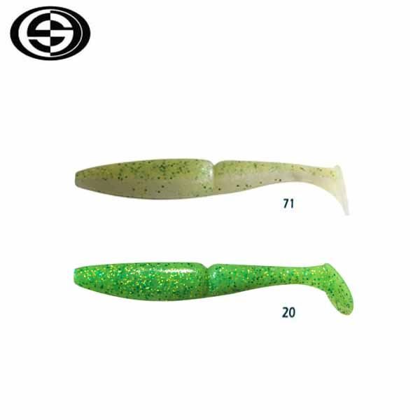 Leurre Souple Sawamura One Up Shad 5 106 Mm Carte Psychedelique 090 main image 0