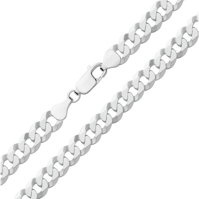 Collier Chaîne Tennis Argent 925 Avec Zirconium Cubique - 40cm, Unisexe, Cadeau élégant