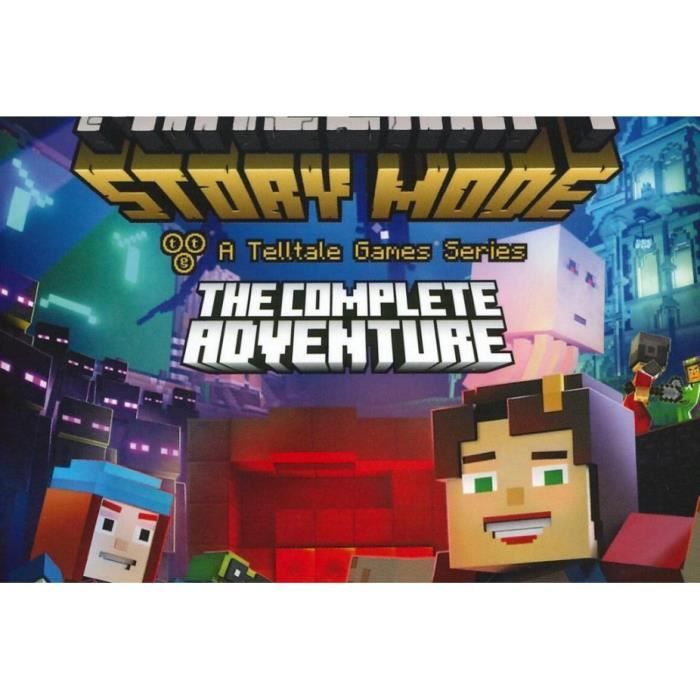 Jeu Vidéo - Telltale - Minecraft Story Mode - Aventure - Multi-Plateforme - En Boîte