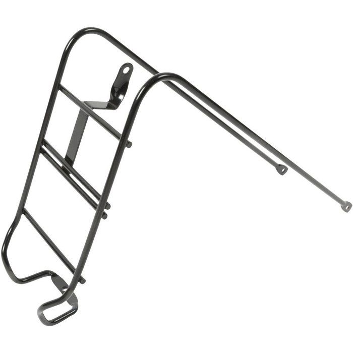 Porte-Bagages Avant Vélo De Montagne – Support Stable En Alliage D'Aluminium – Installation Facile & Angle Réglable