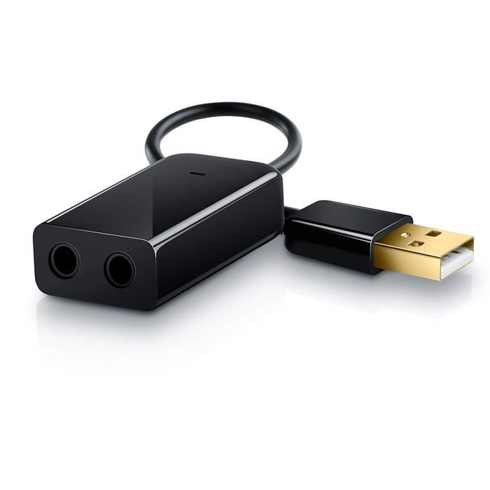 Aplic - Carte son USB externe avec connecteur Jack