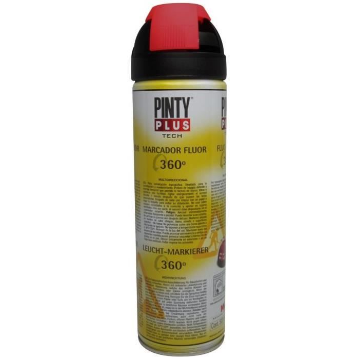 Pintyplus Kreide-Sprayfarbe – 400 Ml Rot, Seidenmatt Für Vintage-Look