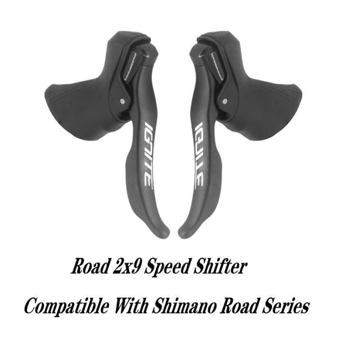 Levier Vitesse/frein Campagnolo C-Record - 8 Vitesses - Poli - Pour Vélo Route - Occasion