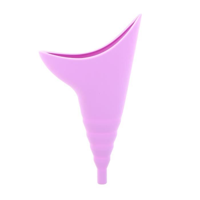 Urinoir Pliable Silicone Pour Femme GOBIWM - Portable, Réutilisable - Pour Camping, Extérieur