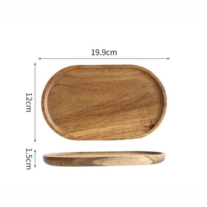 Assiette En Bois D'acacia ASA Selection - 15 Cm - Rondelle De Service Et Sous-assiette