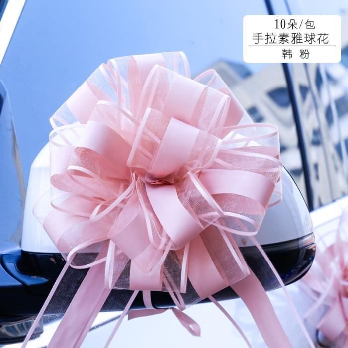 Pull 30 mm s’incline rubans voiture Gift Wrap décoration art floral 10 couleurs de mariage 