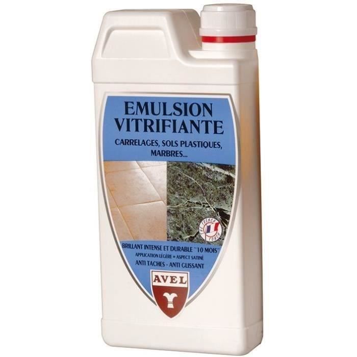 Emulsion vitrifiante carrelages et sols plastiques - 1 L