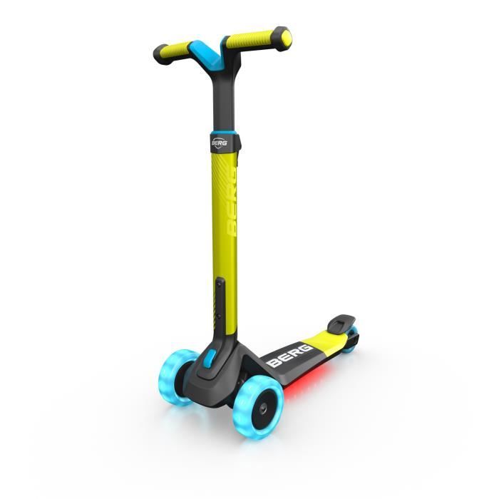 BERG Nexo trottinette lumières pont LED Vert citron