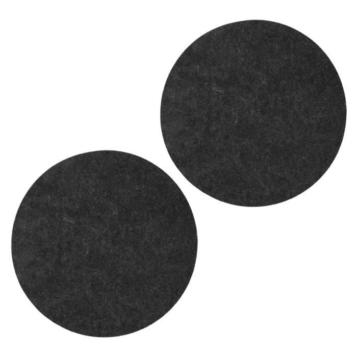 Lot de 2 tapis de protection pour plan de travail de cuisine/machine à café/four 44x30 cm, adaptés aux appareils de cuisine - Maison