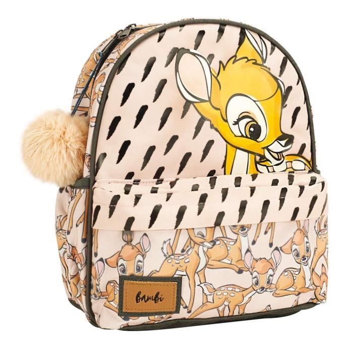 Sac à dos Disney Animals Bambi maternelle 30 CM Cdiscount Bagagerie Maroquinerie