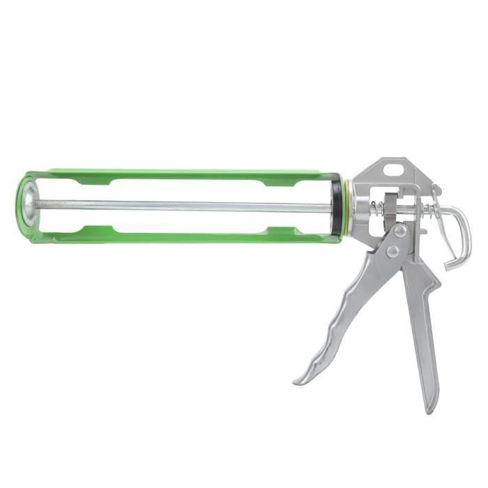 Pistolet à calfeutrer à la main en silicone, pistolet à calfeutrer à la main en silicone sans goutte, cylindre en alliage d'aluminium, pistolets à