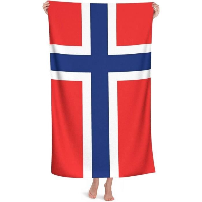 Serviette de plage en tissu polyester, lavable en machine, adaptée à la