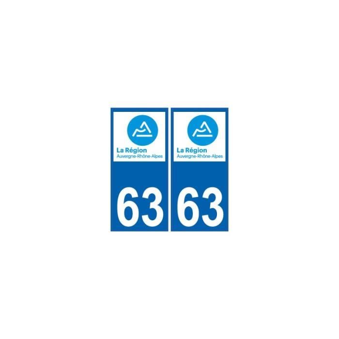 59 CH/'TI NORD DEPARTEMENT IMMATRICULATION 2 X AUTOCOLLANTS STICKER AUTOS