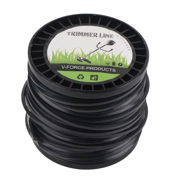 Fil De Coupe Pour Débroussailleuse 2.4mm X 30m - Nylon Avec âme Acier, Coupe Herbe épaisse - Pour Tondeuse à Gazon Fil De Coupe Pour Débroussailleuse 2.4mm X 30m - Nylon Avec âme Acier, Coupe Herbe épaisse - Pour Tondeuse à Gazon