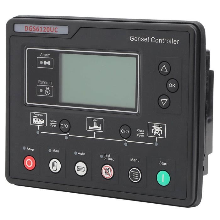 Contrôleur De Groupe électrogène DGS6120UC - Module De Gestion Automatique Pour Démarrage/arrêt Et Protection - Écran LCD Multilingue