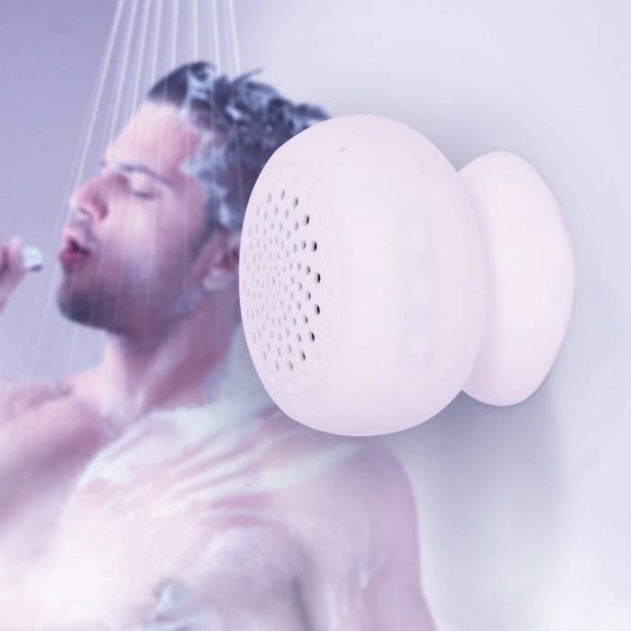 Support De Téléphone De Douche Avec Haut-parleur - 480 ° Rotation