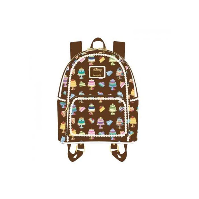 Mini Sac à dos - FUNKO - Loungefly - Faux cuir - 10 pouces - Gâteaux Disney Mini Sac à dos - FUNKO - Loungefly - Faux cuir - 10 pouces - Gâteaux Disney