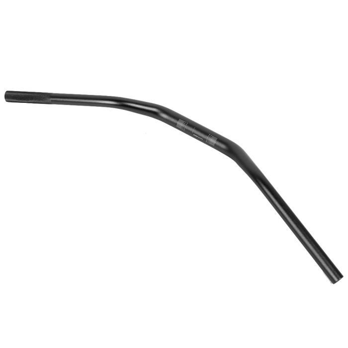 Guidon Moto Custom Drag Bar 22 Mm En Acier Chromé – Manillar 25 Mm Style Tracker/Chopper – Look Agressif Et Robuste