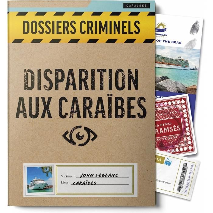 PLATONIA - Dossiers Criminels - Disparition Aux Caraïbes