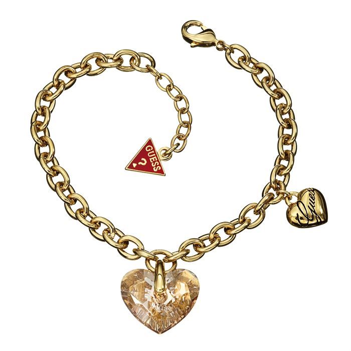 Bracelet Guess Rouge Pour Femme - Réf. UBB78012 - Neuf Avec étiquettes