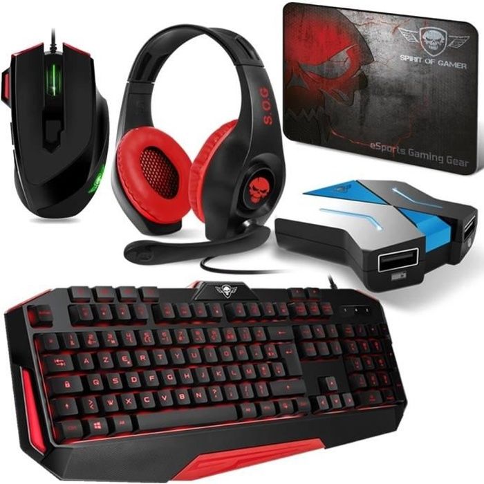 clavier plus souris gamer