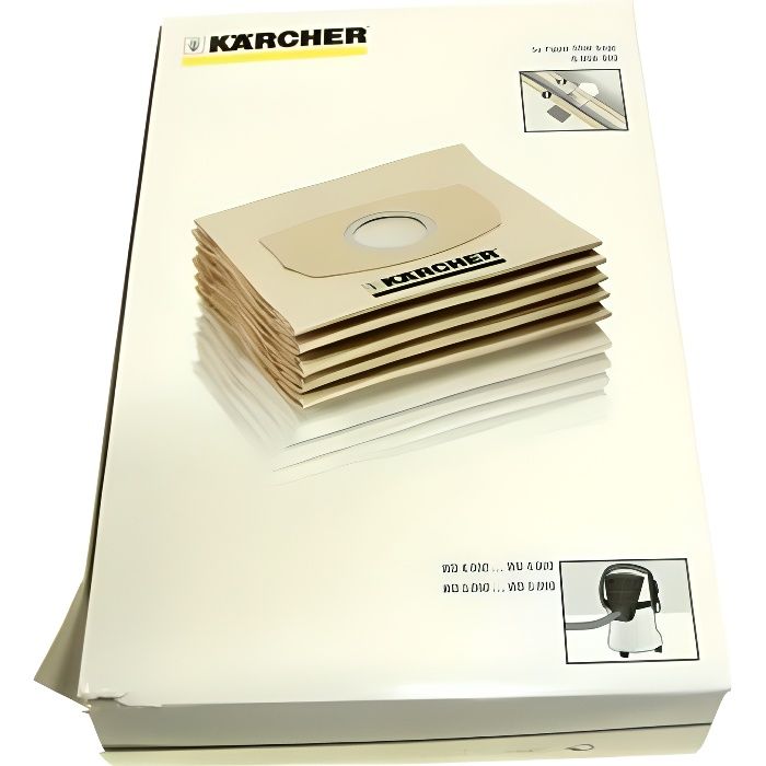 69044090. SACHET DE SACS ASPIRATEUR - Karcher