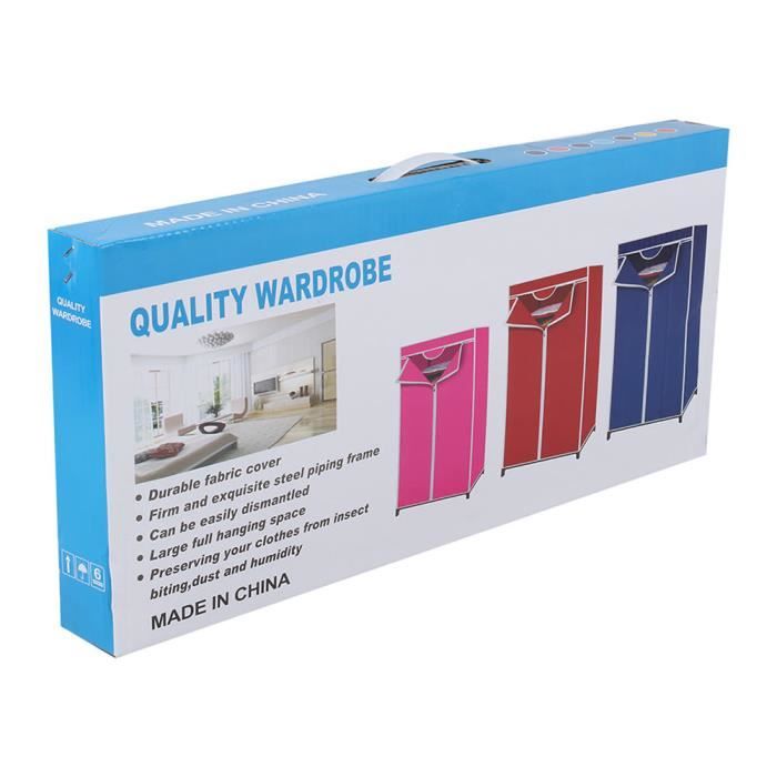 Keenso Petite armoire en toile Armoire en toile multiple unique