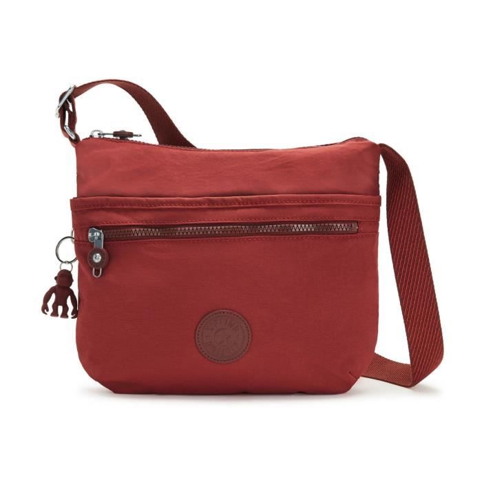 Kipling ARTO Sac à bandoulière de taille moyenne, True Beige (Marron