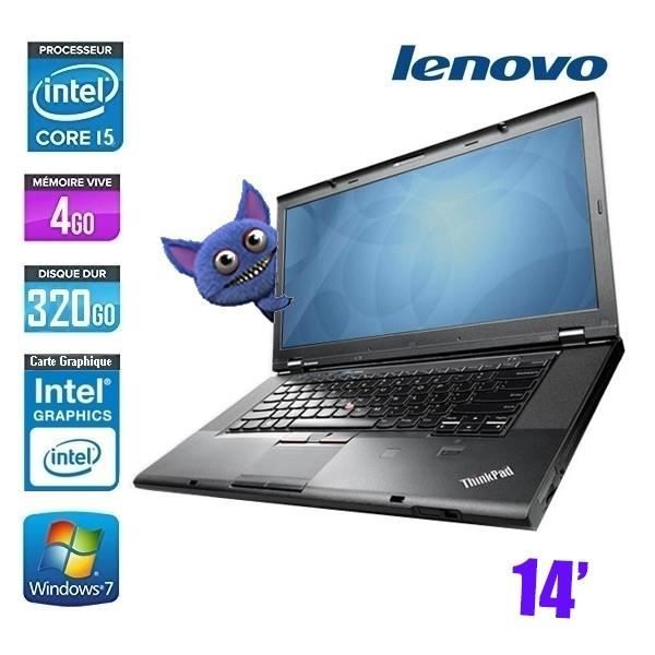 Top achat PC Portable LENOVO THINKPAD T410 CORE I5 4GO 320GO - GRADE B pas cher