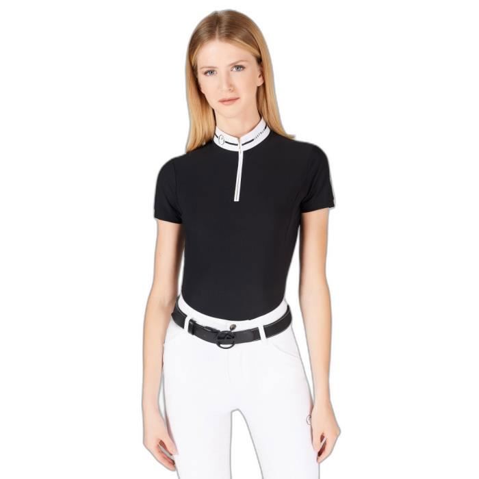 Chemise équitation Femme Grande Taille Vestrum - Blanche, Manches Courtes, Pour Spectacle