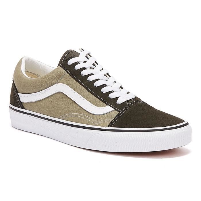 vans old skool gris foncé