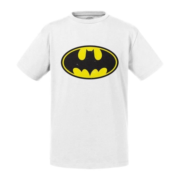 T-shirt Batman Graphique – Coupe Classique Unisexe, Coton, Manches Courtes, Imprimé Détaillé