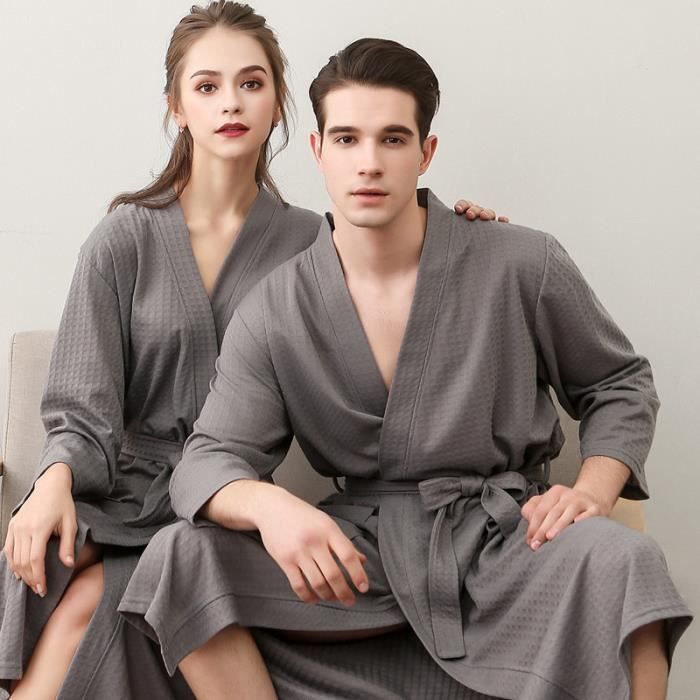 Robe de chambre couple hotsell