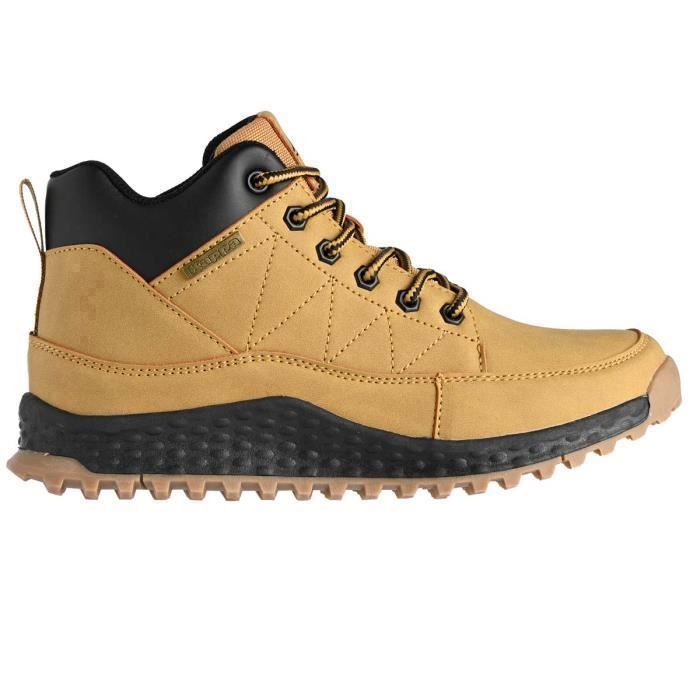 Kappa Chaussure mi-montante - KAPPA - Andem Lace - Jaune foncé/noir - Dessus synthétique - Semelle crantée TPR
