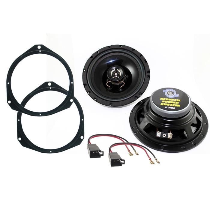Sound-way - Paire D'Enceintes Voiture 2 Voies 9x15 Cm (6x4) - 100 Watts RMS - Haut-Parleurs Coaxiaux Puissants Pour Améliorer Le Son De Votre Auto