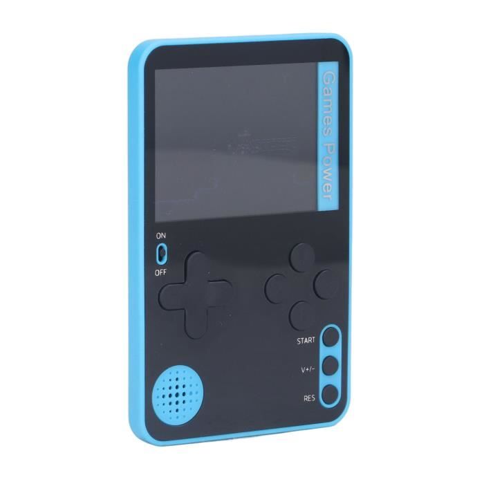 Console Portable Jeu Rétro Enfant - 218 Jeux, écran LCD 6.3cm, Rechargeable, Bleu (cadeau Garçon/fille)
