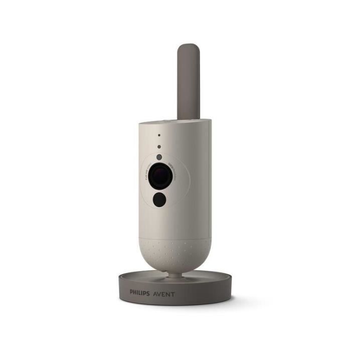Babyphone vidéo - PHILIPS AVENT - Moniteur Connecté - DECT - Ecran couleur - Ondes zéro émission