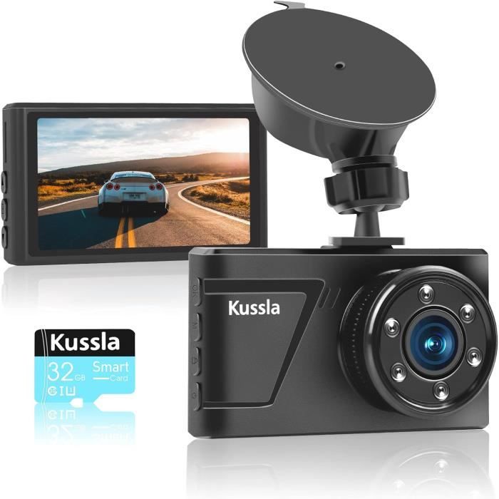 Caméra Voiture Dashcam Voiture Avant Et Arrière, Caméra De Voiture Avec Wifi Intégré Dashcam Voiture 360 Degrés