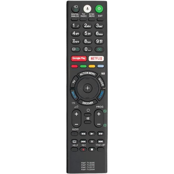 Télécommande Vocale RMF-TX611E Pour Sony KD-65XH9505 / KD-70XF8305 - Neuf