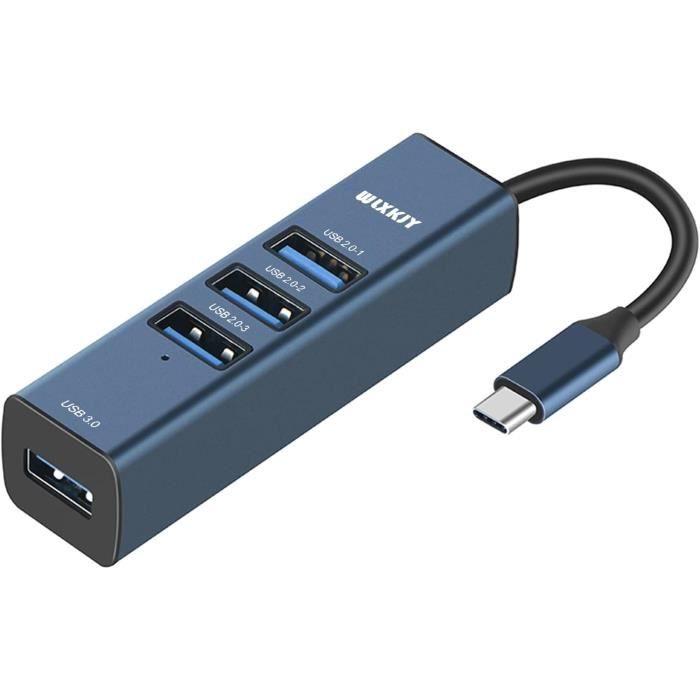 Hub USB 3.0 Hub Station d'accueil avec 1 USB 3.0 et 3 USB 2.0 ...