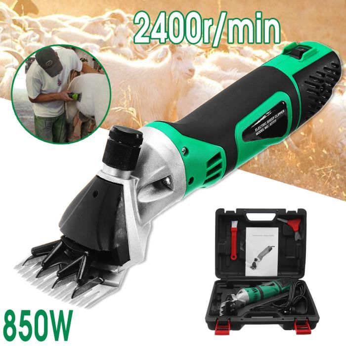 Tondeuse Électrique Tondeuse à Tondre Mouton Chèvre Alpagas - Portative 230V 680W (16A, 4,8 Mm)