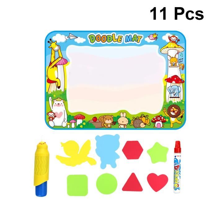 100x70cm Tapis De Dessin Eau Peinture Doodle Tapis Pour Les Enfants Jeu De Coloriage