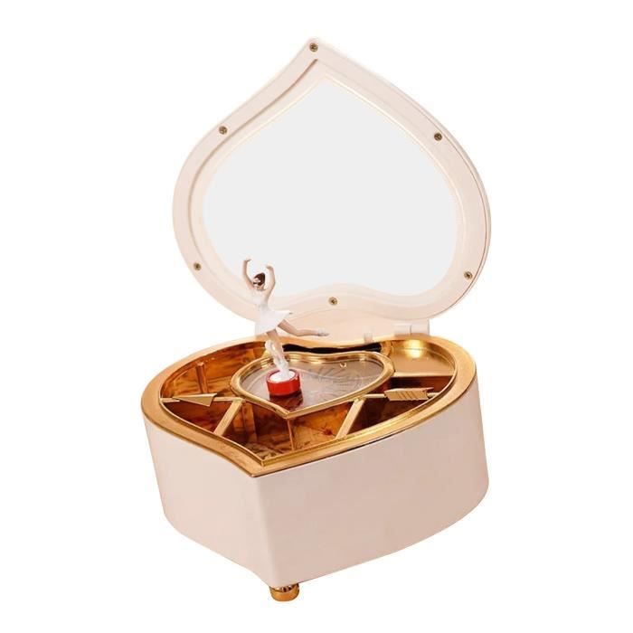 TMISHION Bo?�te ?� musique en plastique Bo?�te ?� Musique, Danseuse de Ballet, Ressort M?�canique 