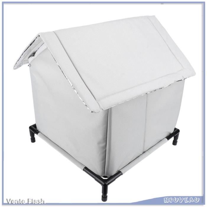 Meilleurs prix pour Maison pour chat - VGEBY - Cabane extérieure isolée - Résistante à l'eau - Conception spacieuse - Durable