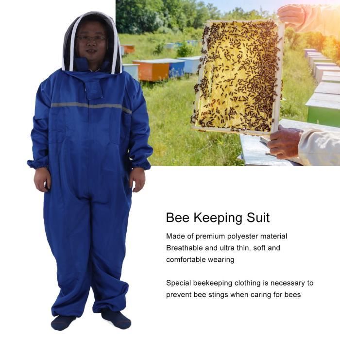 Combinaison Apiculture Verte Ultra Ventilée AGS - 3 Couches Professionnelle Avec Fermetures YKK (4XL)